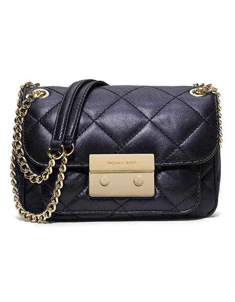 michael kors velvet sloan small crossbody blue|Michael kors Sloan Small Quilted Velvet Shoulder Bag.